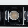 30W infälld aluminium LED mini -gallerljus